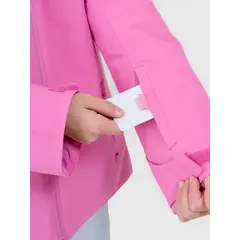 4F ocieplana kurtka narciarska dla dziewczynek 4FJWAW25TTJAF0817 różowa, Kolor: różowy, Rozmiar: 140, 3 zdjęcie