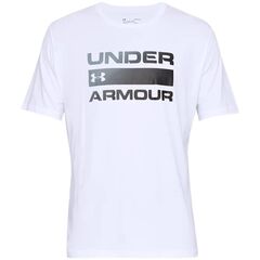 UNDER ARMOUR t-shirt męski koszulka treningowa UA TEAM ISSUE biały, Kolor: biały, Rozmiar: XL