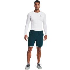 UNDER ARMOUR koszulka z długim rękawem treningowa UA HG Armour LS biała, Kolor: biały, Rozmiar: L, 3 zdjęcie