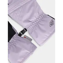 4F rękawice narciarskie zimowe damskie 4FWAW25AFGLF159 fioletowe, Kolor: fioletowy, Rozmiar: XL, 2 zdjęcie