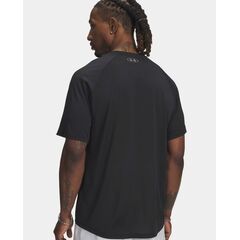 UNDER ARMOUR koszulka męska szybkoschnąca treningowa Reflective SS czarna, Kolor: czarny, Rozmiar: S, 2 zdjęcie