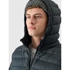 4F kurtka z kapturem z wypełnieniem syntetycznym 4FWAW25TDJAM598 czarna, Kolor: czarny, Rozmiar: XL, 5 zdjęcie