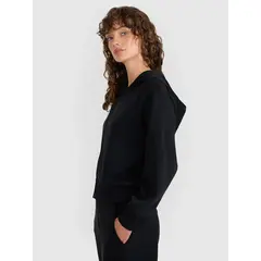 4F bluza damska na zamek z kapturem 4FWAW25TSWSF1835 czarna, Kolor: czarny, Rozmiar: XS, 4 zdjęcie