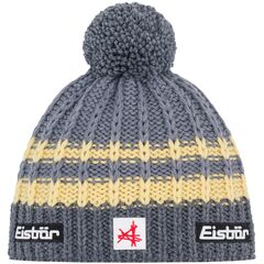 Czapka Eisbar Kova Pompon MÜ SA szara, Kolor: wielokolorowy, Rozmiar: one size