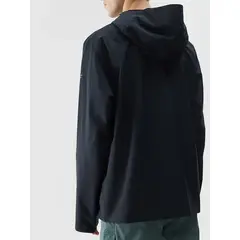 4F kurtka techniczna męska z kapturem i kieszeniami na piersi 4FWAW25TTJAM1010 czarna, Kolor: czarny, Rozmiar: L, 3 zdjęcie