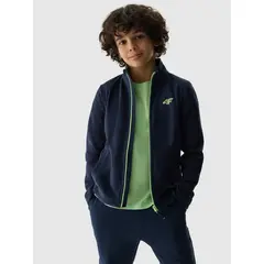 4F bluza polarowa chłopięca 4FJWAW25TFLEM413, Kolor: granatowy, Rozmiar: 164, 4 zdjęcie