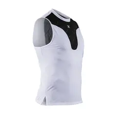 Koszulka unisex X-Bionic COREFUSION RUN TANK X WHITE biała, Kolor: biały, Rozmiar: M