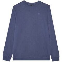 4F bluza bawełniana męska bez kaptura 4FWMM00TSWSM1767 niebieska, Kolor: niebieski, Rozmiar: XXL, 2 zdjęcie