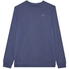 4F bluza bawełniana męska bez kaptura 4FWMM00TSWSM1767 niebieska, Kolor: niebieski, Rozmiar: M, 2 zdjęcie