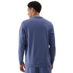 4F bluza bawełniana męska bez kaptura 4FWMM00TSWSM1767 niebieska, Kolor: niebieski, Rozmiar: M, 3 zdjęcie