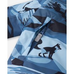 REIMA kombinezon zimowy dziecięcy Lappi niebieski, Kolor: niebieski, Rozmiar: 92 cm, 4 zdjęcie