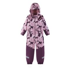 REIMA kombinezon narciarski dziecięcy Kurikka różowy, Kolor: różowy, Rozmiar: 134 cm