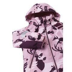 REIMA kombinezon narciarski dziecięcy Kurikka różowy, Kolor: różowy, Rozmiar: 116 cm, 3 zdjęcie