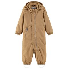 REIMA kombinezon narciarski dziecięcy Puhuri brązowy, Kolor: brązowy, Rozmiar: 80 cm