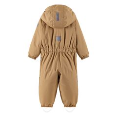 REIMA kombinezon narciarski dziecięcy Puhuri brązowy, Kolor: brązowy, Rozmiar: 80 cm, 2 zdjęcie