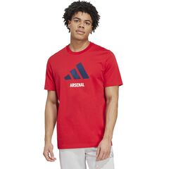 adidas Koszulka Arsenal Londyn FC 24/25 Session Graphic Tee JM9415, Kolor: czerwony, Rozmiar: L