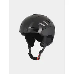 4F kask narciarski U094 czarny, Kolor: czarny, Rozmiar: 52-56
