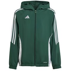 adidas Kurtka TIRO 24 Windbreaker IM8796 zielona, Kolor: zielony, Rozmiar: 176 cm