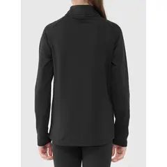 4F Bluza dziecięca BIELIZNA DRAPANA U106 czarna, Kolor: czarny, Rozmiar: 134/140, 2 zdjęcie
