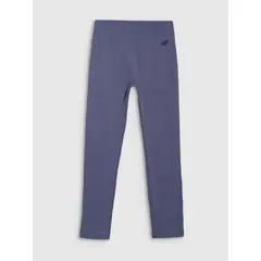 4F legginsy dla dziewczynek 4FJWAW25TTIGF244 niebieskie, Kolor: niebieski, Rozmiar: 152/158, 6 zdjęcie