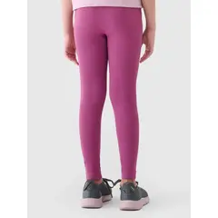 4F legginsy dla dziewczynek 4FJWAW25TTIGF244 różowe, Kolor: różowy, Rozmiar: 128/134, 3 zdjęcie
