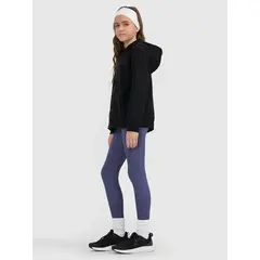 4F legginsy dla dziewczynek 4FJWAW25TTIGF244 niebieskie, Kolor: niebieski, Rozmiar: 152/158, 4 zdjęcie