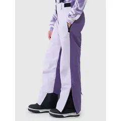 4F ocieplane spodnie narciarskie na szelki 4FJWAW25TFTRF0950 fioletowe, Kolor: fioletowy, Rozmiar: 122, 2 zdjęcie