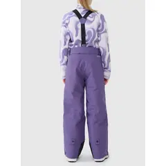 4F ocieplane spodnie narciarskie na szelki 4FJWAW25TFTRF0950 fioletowe, Kolor: fioletowy, Rozmiar: 128, 3 zdjęcie