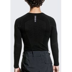 Koszulka męska X-Bionic SYMBIO MERINO SHIRT LS czarna, Kolor: czarny, Rozmiar: L, 3 zdjęcie