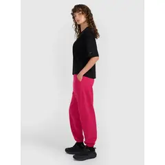 4F spodnie typu jogger z ozdobnymi przeszyciami 4FWAW25TTROF1205 różowe, Kolor: różowy, Rozmiar: L, 5 zdjęcie