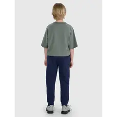 4F spodnie chłopięce z miękkim meszkiem wewnątrz 4FJWAW25TTROM1258 granatowe, Kolor: granatowy, Rozmiar: 164, 3 zdjęcie