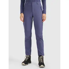 4F spodnie softshell z membraną i kieszeniami na zamek 4FWAW25TFTRF0988 niebieskie, Kolor: niebieski, Rozmiar: S, 5 zdjęcie