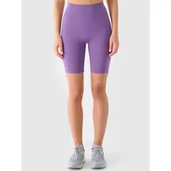 4F spodenki z wysokim stanem z wykończeniem szybkoschnącym 4FWAW25TFSTF051 fioletowe, Kolor: różowy, Rozmiar: M, 5 zdjęcie