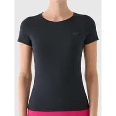 4F t-shirt funkcyjny z wykończeniem szybkoschnącym 4FWMM00TFTSF1828 czarny, Kolor: czarny, Rozmiar: XL, 2 zdjęcie