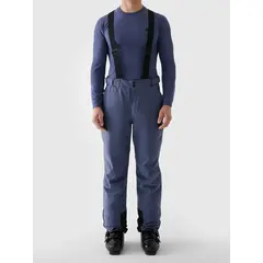 4F spodnie narciarskie męskie z membraną i ociepliną syntetyczną 4FWAW25TFTRM0924 czarne, Kolor: niebieski, Rozmiar: XXL, 2 zdjęcie