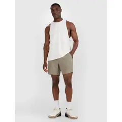 4F koszulka męska bez rękawów treningowa 4FWAW25TFSLM554 biała, Kolor: biały, Rozmiar: S