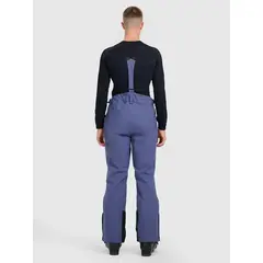 4F spodnie narciarskie męskie z membraną i ociepliną syntetyczną 4FWAW25TFTRM0924 czarne, Kolor: niebieski, Rozmiar: XXL, 3 zdjęcie