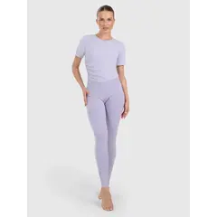 4F t-shirt sportowy damski koszulka 4FWAW25TFTSF1524 fioletowy, Kolor: niebieski, Rozmiar: L, 4 zdjęcie