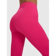 4F legginsy ze wsparciem talii i wykończeniem szybkoschnącym 4FWAW25TFTIF358 różowe, Kolor: różowy, Rozmiar: XL, 4 zdjęcie