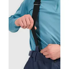 4F spodnie narciarskie męsie ocieplane z membraną i szelkami 4FWAW25TFTRM1155 granatowe, Kolor: granatowy, Rozmiar: 3XL, 4 zdjęcie