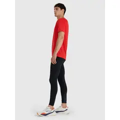 4F leginsy męskie z odblaskowym nadrukiem na nogawkach 4FWAW25TFTIM356, Kolor: czarny, Rozmiar: L, 3 zdjęcie