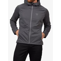 ROSSIGNOL KURTKA softshell MĘSKA GENETYS HOOD JKT szara, Kolor: szary, Rozmiar: M