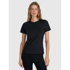 4F t-shirt funkcyjny z wykończeniem szybkoschnącym 4FWMM00TFTSF1828 czarny, Kolor: czarny, Rozmiar: XL