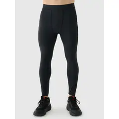 4F leginsy męskie z odblaskowym nadrukiem na nogawkach 4FWAW25TFTIM356, Kolor: czarny, Rozmiar: L, 6 zdjęcie