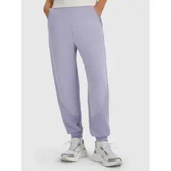 4F spodnie dresowe damskie z kieszeniami 4FWAW25TTROF1180 fioletowe, Kolor: niebieski, Rozmiar: S, 3 zdjęcie