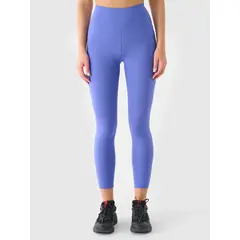 4F legginsy 7/8 z wysokim stanem i wykończeniem szybkoschnącym 4FWAW25TFTIF361 granatowe, Kolor: granatowy, Rozmiar: M