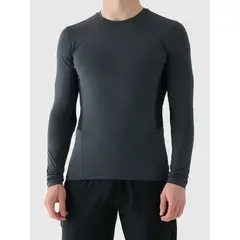 4F  koszulka męska treningowa z długim rękawem 4FWMM00TFLOM507 szara, Kolor: szary, Rozmiar: L