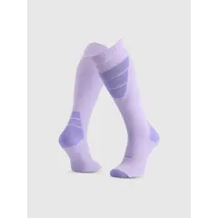 4F skarpetki damskie narciarskie długie 4FWMM00UFSOF239 fioletowe, Kolor: fioletowy, Rozmiar: 39-42