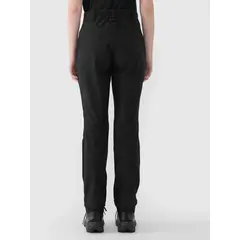 4F spodnie softshell z membraną i kieszeniami na zamek 4FWAW25TFTRF0988 czarne, Kolor: czarny, Rozmiar: S, 3 zdjęcie