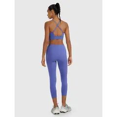 4F legginsy 7/8 z wysokim stanem i wykończeniem szybkoschnącym 4FWAW25TFTIF361 granatowe, Kolor: granatowy, Rozmiar: XL, 2 zdjęcie